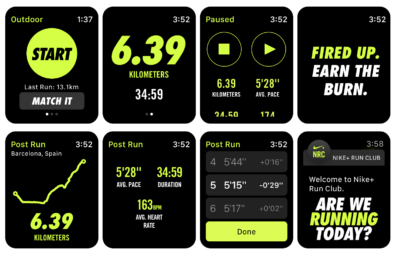 New Apple watch retains Nike Training Club App for athelets who