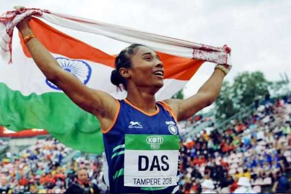 Indian Athlete Hima Das