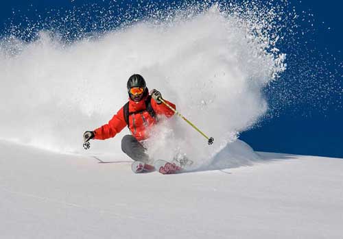 Ice Skiing In Manali