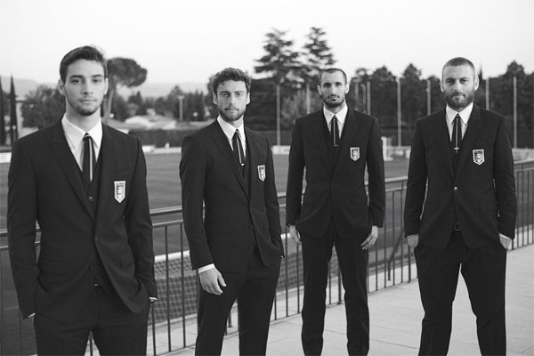 Armani becomes an official formal outfit partner for the Italian Football