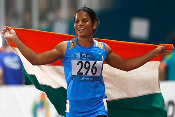 Dutee Chand is the first Indian to win 100mm gold in World Universiade
