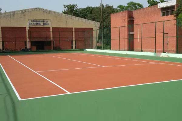 Tennis courts