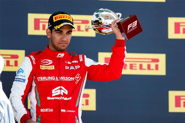 Jehan Daruvala moves up to 2nd spot in FIA F3 Championship