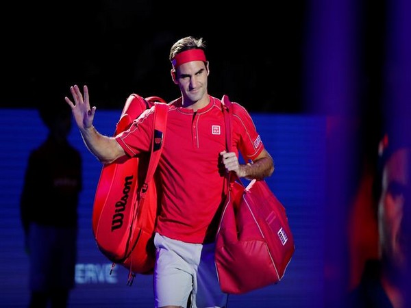 Swiss Tennis player Roger Federer 