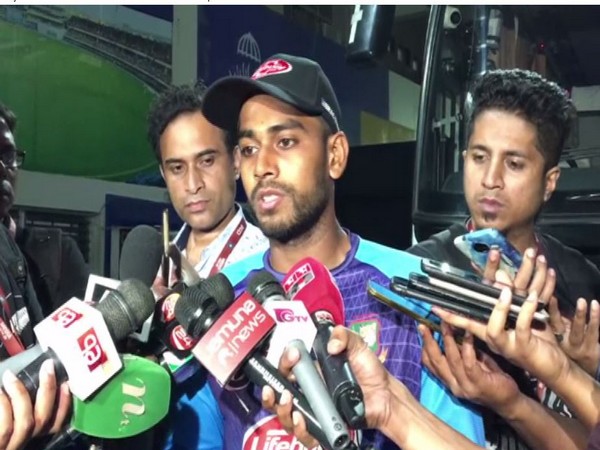 Bangladesh spinner Mehidy Hasan 