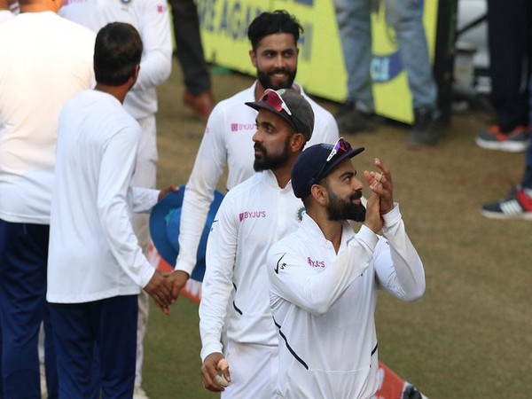 Skipper Virat Kohli and team (Photo/BCCI Twitter)