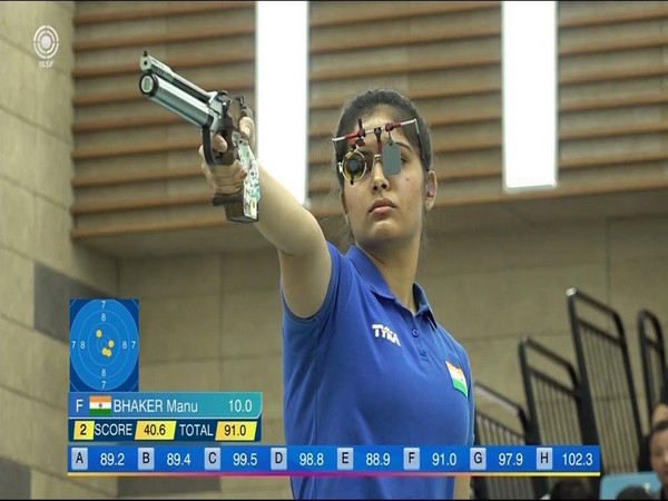 Shooter Manu Bhaker (Photo/ SAI Media Twitter)