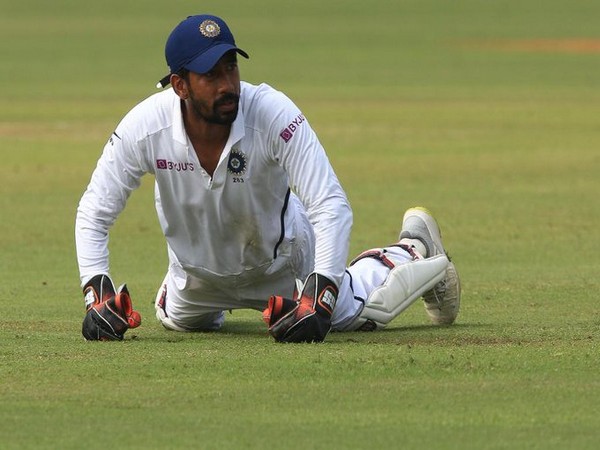 Indian wicket-keeper batsman Wriddhiman Saha (Photo/ ICC Twitter)