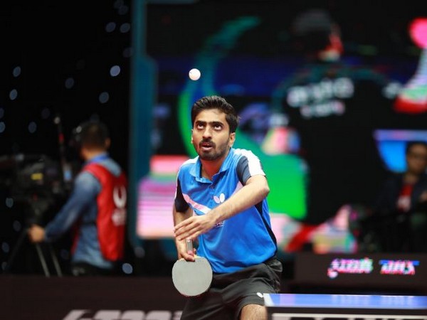 Indian paddler Sathiyan Gnanasekaran (Photo/ Sathiyan Gnanasekaran Twitter) 