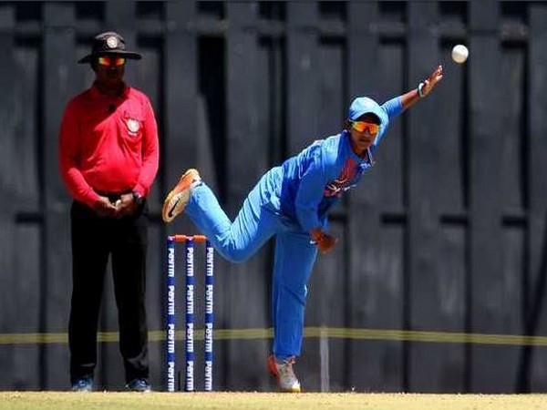 With this victory, India have gained a 4-0 lead in the five-match series. (Photo/ BCCI Women Twitter) 