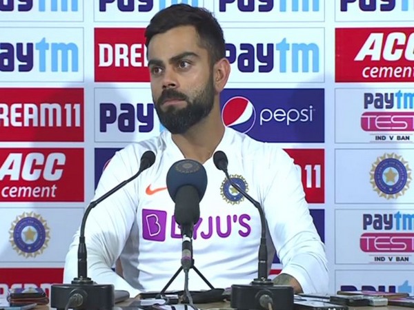 India skipper Virat Kohli during the post-match press conference here on Sunday. 