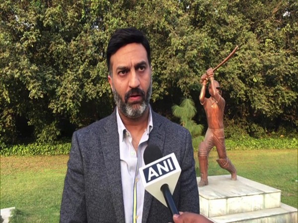 Paras Anand, Marketing Director of SG talking to ANI in Meerut. Photo/ANI