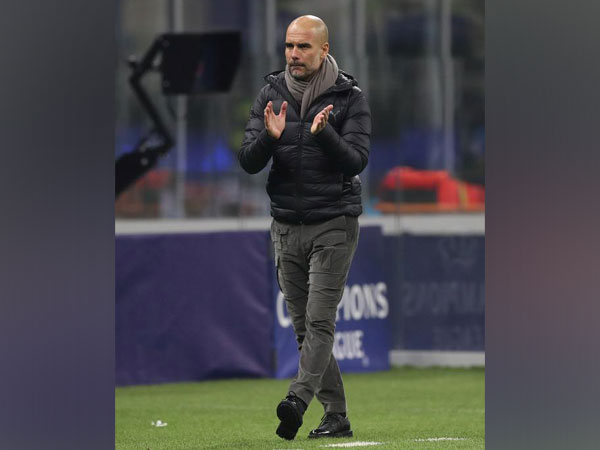 Manchester City coach Pep Guardiola 