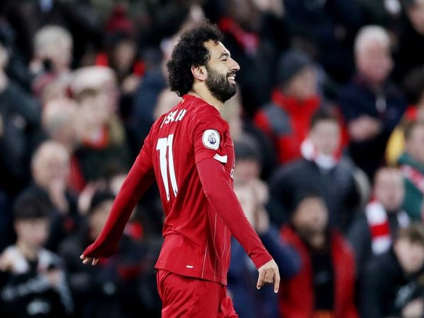 Liverpool's Sadio Mane celebrates after scoring goal against Manchester City 