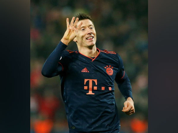 Bayern Munich striker Robert Lewandowski