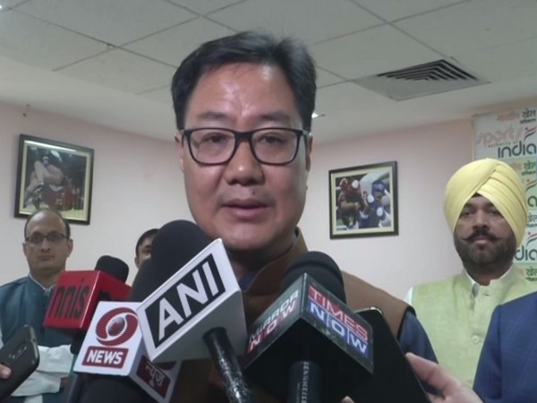 Union Minister for Youth Affairs and Sports Kiren Rijiju