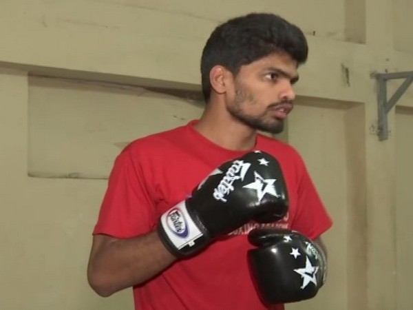 Indian kickboxer Venkat Ramana 