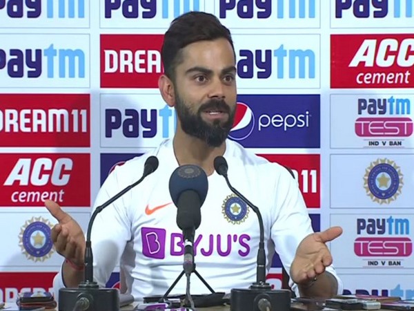 India skipper Virat Kohli during the post-match press conference here on Sunday. 