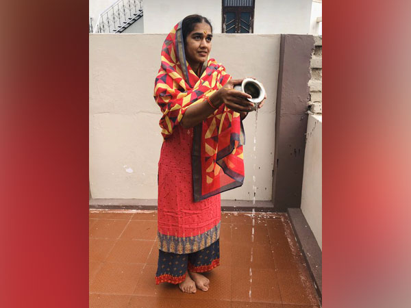 Babita Phogat performing a marriage ritual. (Photo/Babita Phogat Twitter)