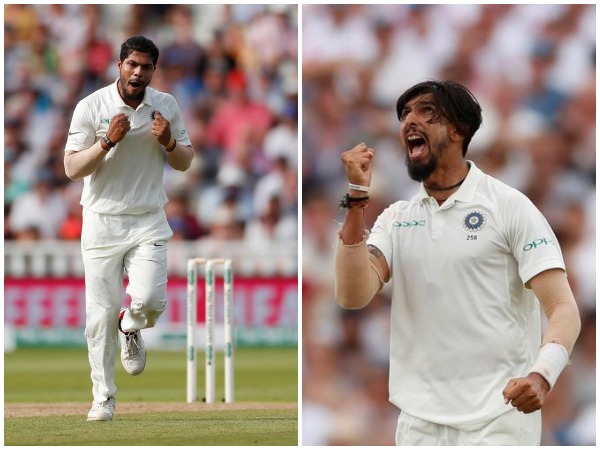 Umesh Yadav (L) and Ishant Sharma  (R)