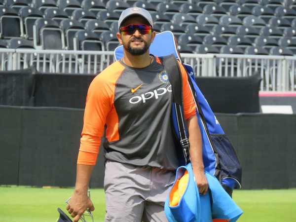 India batsman Suresh Raina 
