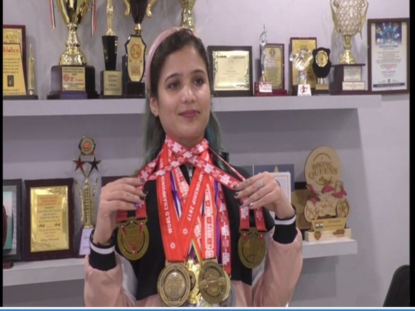 Roma Shah, the gold medal winner at the World Raw Powerlifting Championships 