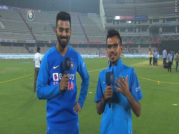 KL Rahul with Yuzvendra Chahal (Photo/ BCCI)