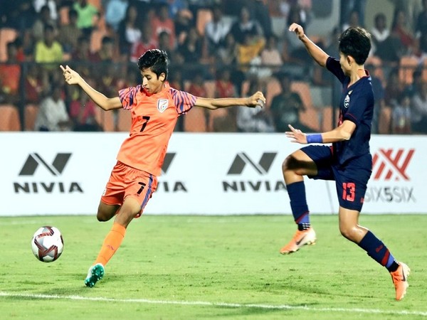 Indian U-17 women's team defeated Thailand (Image- Indian football team Twitter)