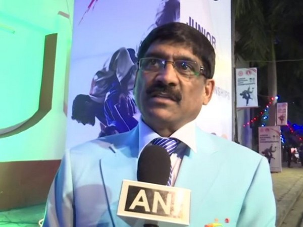 Judo Association CEO Munawar Anzar speaking to ANI in Lucknow on Monday. Photo/ANI