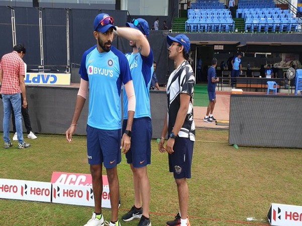 Pacer Jasprit Bumrah at Vizag (Photo/ BCCI Twitter)