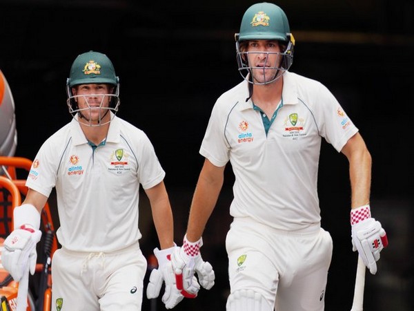 Australia openers David Warner and Joe Burns in action against New Zealand (Photo/ cricket.com.au Twitter)