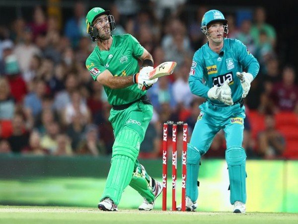 Glenn Maxwell in action against Brisbane Heat (Photo/ Melbourne Stars Twitter) 