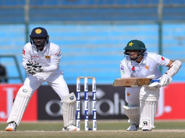 Pakistan opener Abid Ali in action against Sri Lanka (Photo/ PCB Twitter)