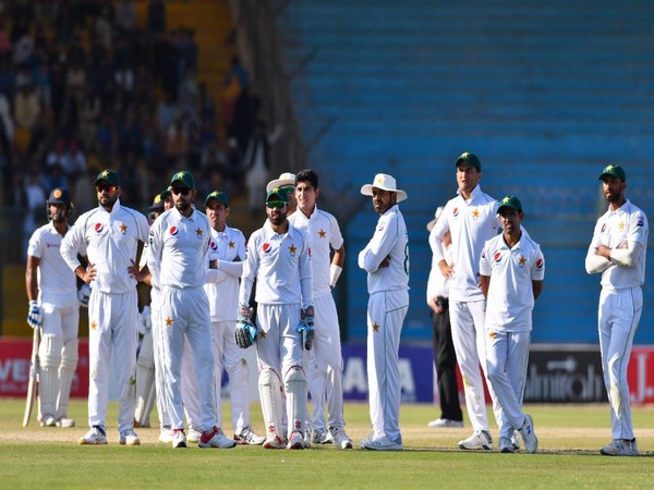 Pakistan cricket team in action against Sri Lanka (Photo/ PCB Twitter)