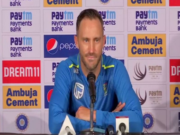 South African skipper Faf du Plessis