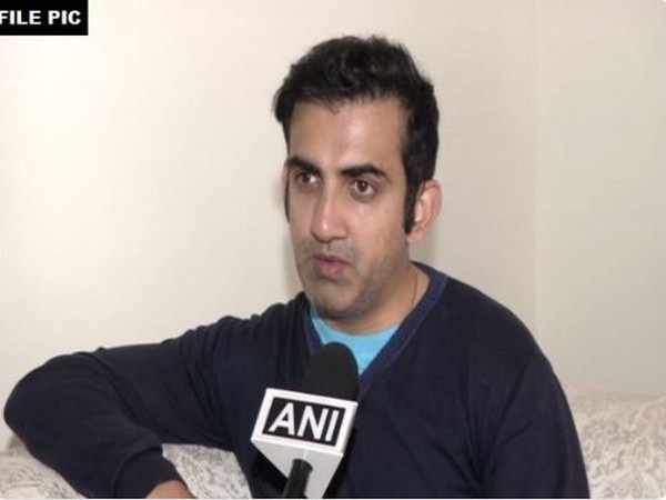 Former cricketer and BJP lawmaker Gautam Gambhir