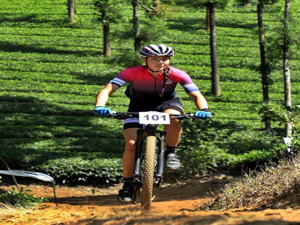 Germany's Naima Madlen Diesner finished first in the MTB Kerala 2019 on Sunday
