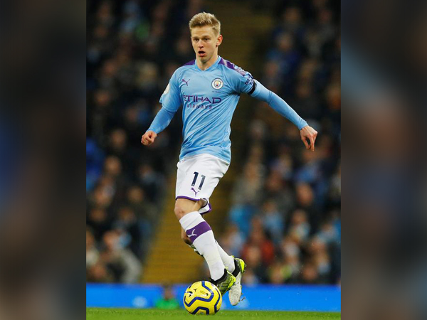 Manchester City's Oleksandr Zinchenko