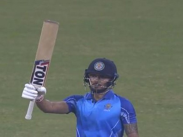 Karnataka skipper Manish Pandey (Photo/ BCCI Domestic Twitter) 