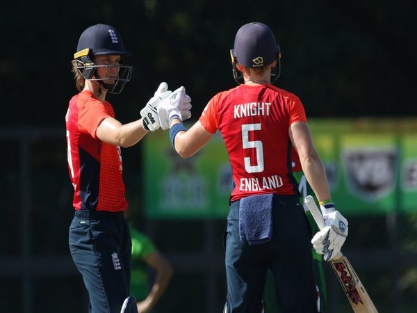 Heather Knight was awarded player of the match. (Photo/Pakistan Cricket Twitter)