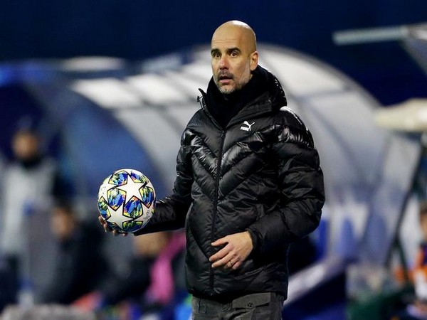 Manchester City coach Pep Guardiola 