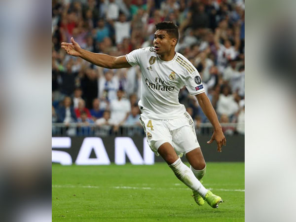 Real Madrid's Casemiro 