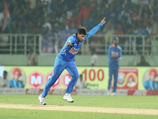 Indian spinner Kuldeep Yadav (Image: BCCI's twitter)