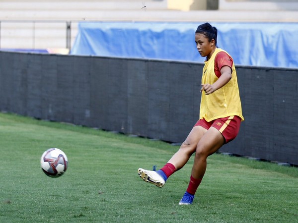 Martina Thokchom   Image: Indian Football Team's twitter