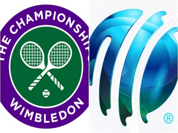 Wimbledon Logo (L) and ICC Logo (R)