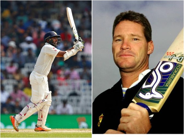 Parthiv Patel (L) and Dean Jones (R) 