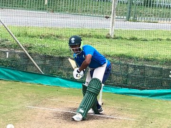 South Africa batsman training ahead of first one-day against India. (Photo/Cricket South Africa Twitter) 