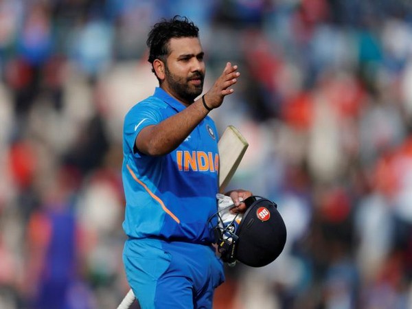 India's opening batsman Rohit Sharma 