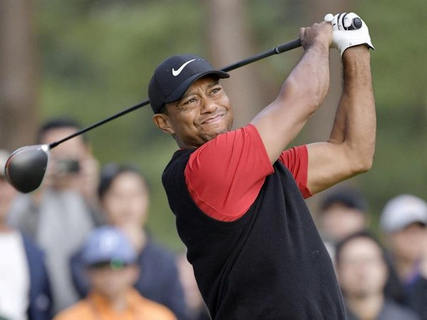 Golf player Tiger Woods