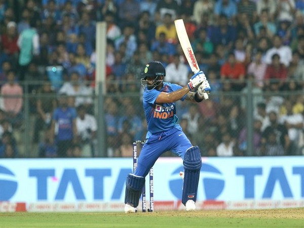 India skipper Virat Kohli in action against West Indies (Photo/ BCCI Twitter)